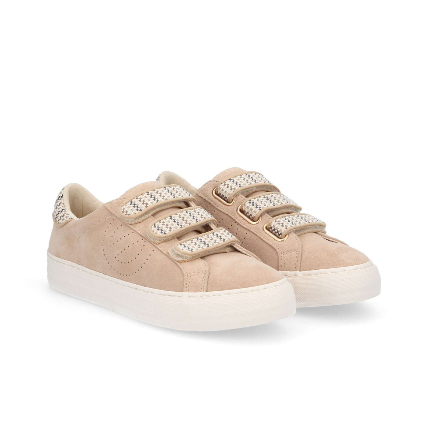 ARCADE STRAPSPERFO W - SUEDE/GRASS - BEIGE/NOISETTE